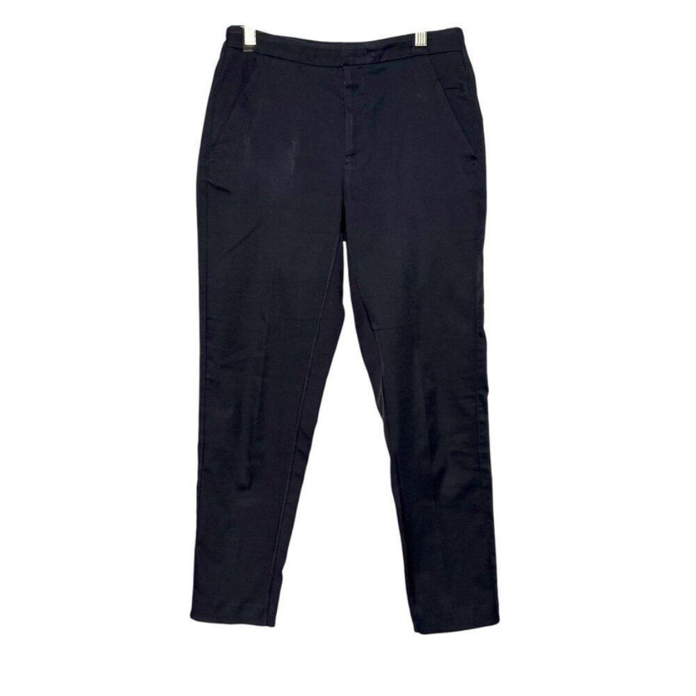 Lululemon &Go City Trek Trouser Pants Mid Rise‎ Women 4 Black Stretch Pockets